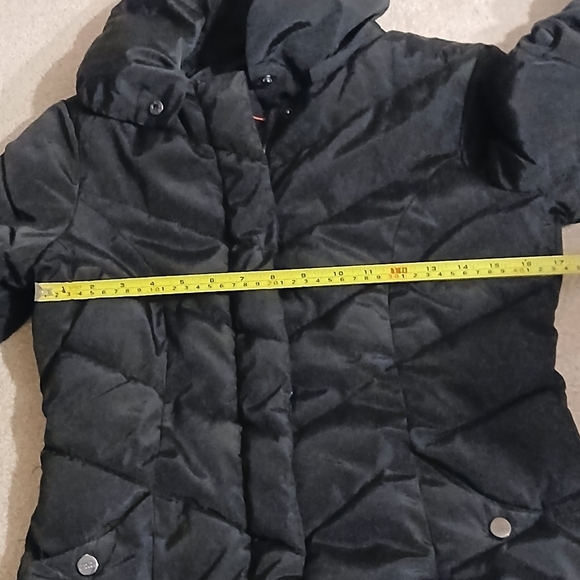 Steve Madden Quilted Charcoal Sz SP Mid-Length Women’s Winter Puffer  Coat  FL - Picture 9 of 10
